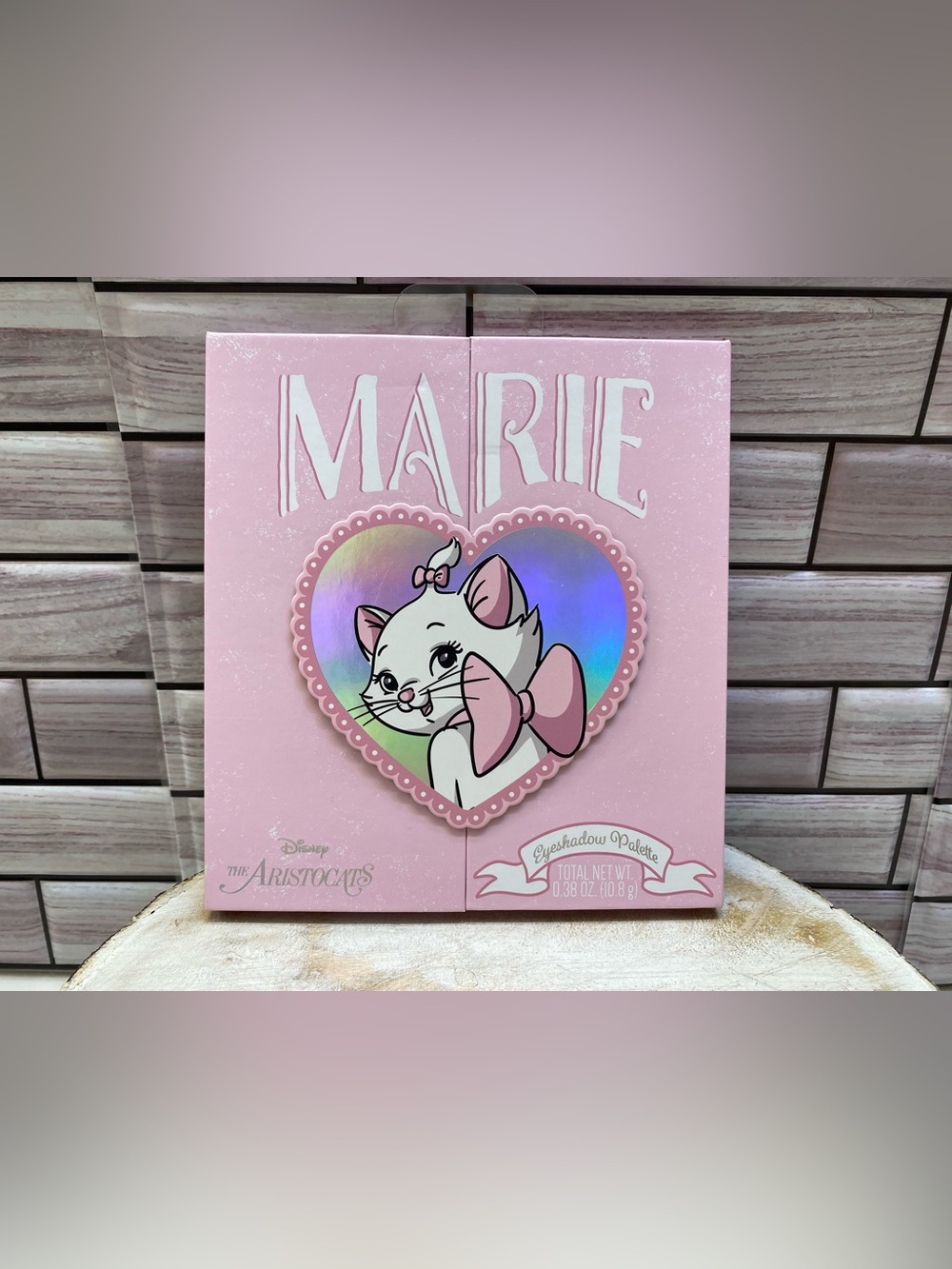 Disney ❤️The Aristocats Marie eyeshadow palette 0.38oz Pink/ Bow New